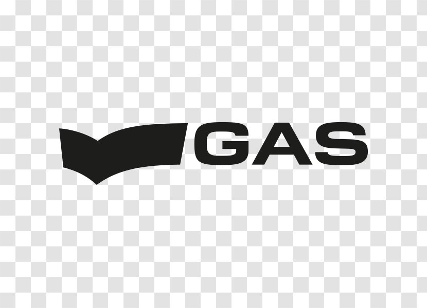 Logo Gas Jeans Brand - Black M - Gardaland Transparent PNG