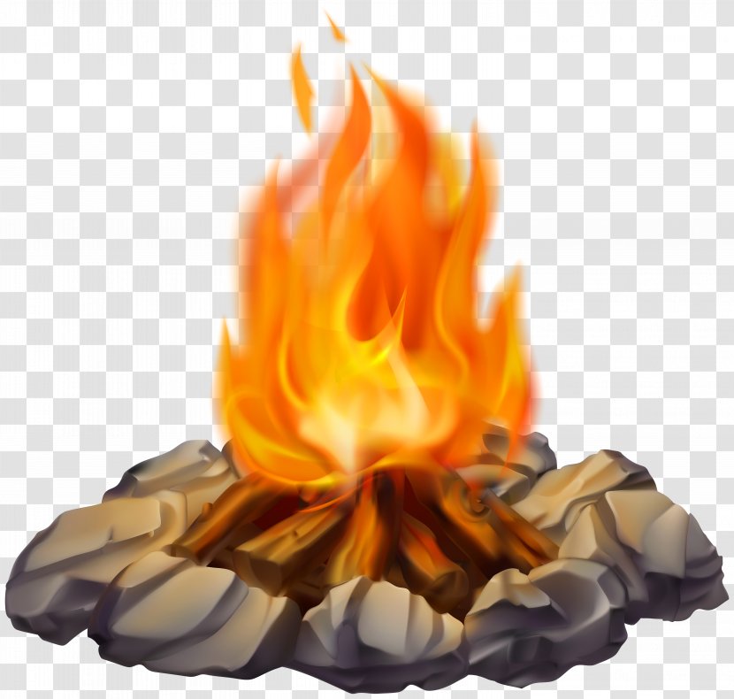 S'more Campfire Clip Art - Fire Transparent PNG