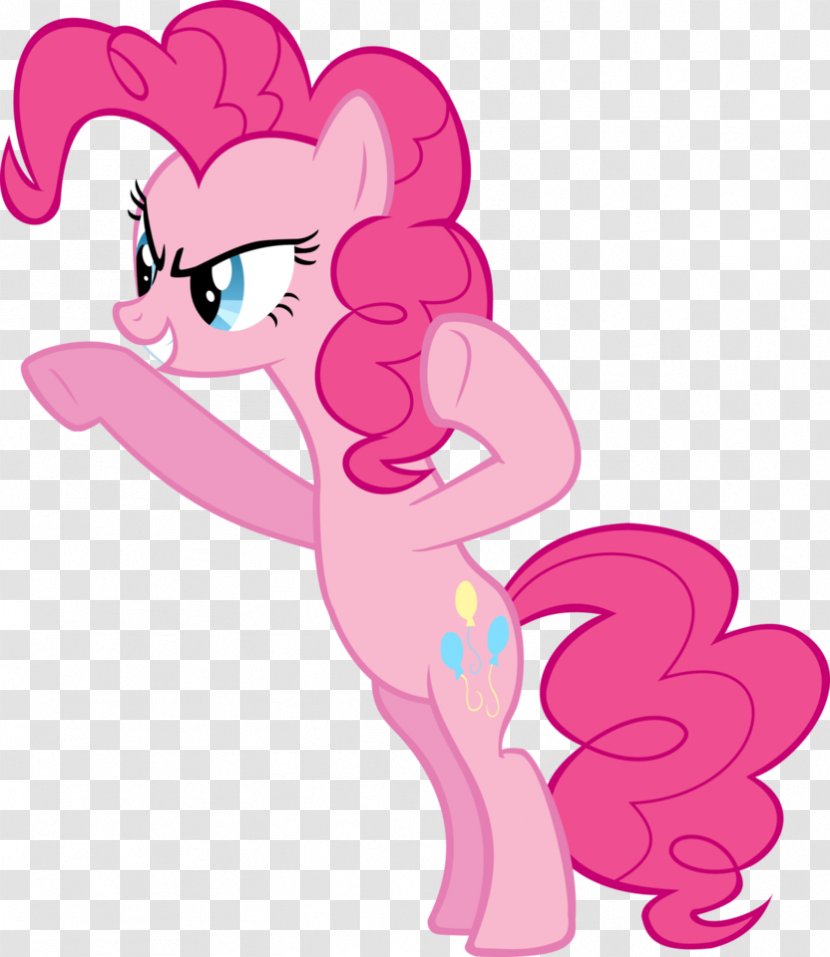 Pinkie Pie Pony Fluttershy - Watercolor - Jumping Vector Transparent PNG