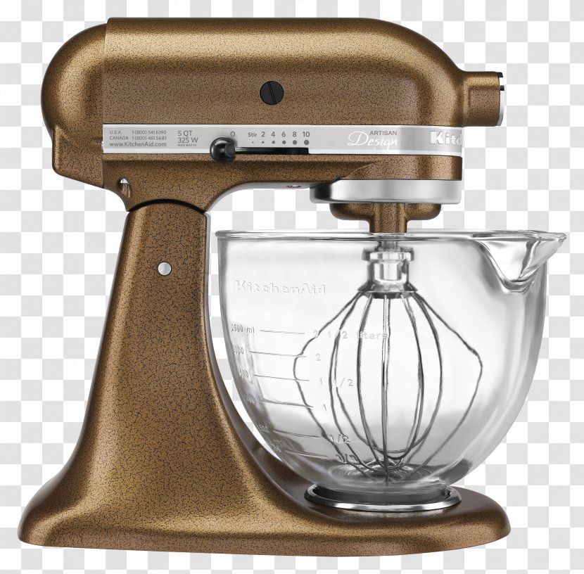 Mixer KitchenAid Bowl Blender Home Appliance - Artisan Transparent PNG