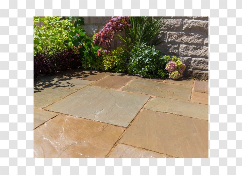 Sandstone Patio Pavement Tile - Landscaping - Gravel Caracter Transparent PNG