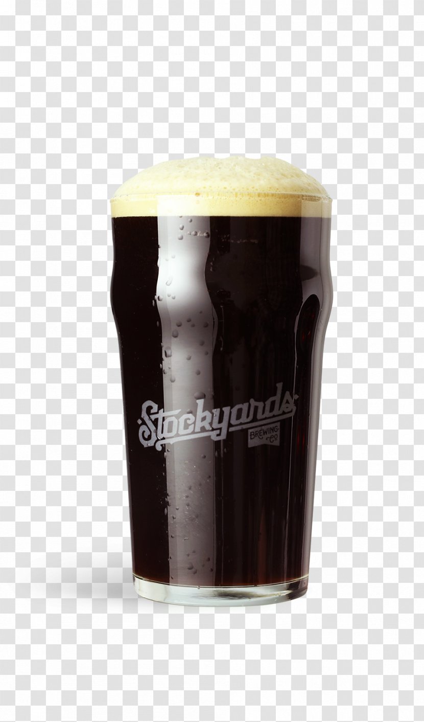Beer Stout Pint Glass Imperial Lager - Mexico - White Russia Cold Brew Transparent PNG