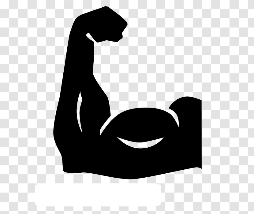Muscle Arm Biceps Joint - Silhouette Transparent PNG