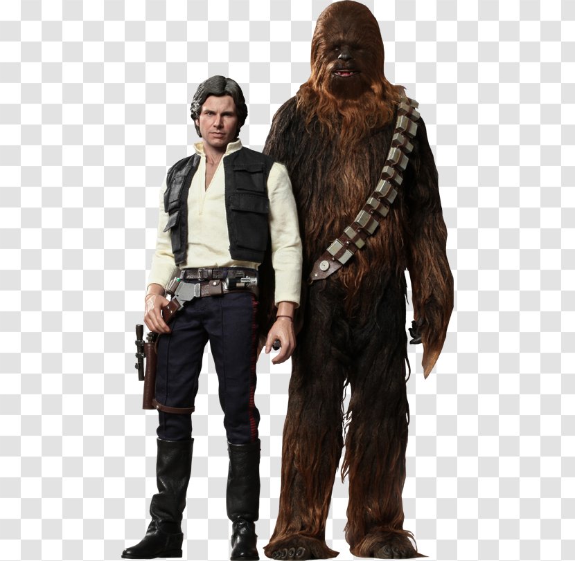Star Wars Chewbacca Han Solo Obi-Wan Kenobi Hot Toys Limited Transparent PNG