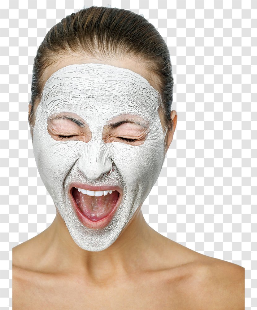 Facial Wong Chia Chi Mask Woman Face - Mouth - Creative Deposition Transparent PNG