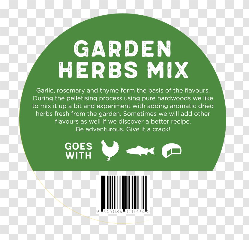 Label Logo Brand Font - Green - Herb Garden Transparent PNG