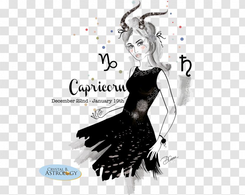 Capricorn Drawing Art - Costume Design Transparent PNG