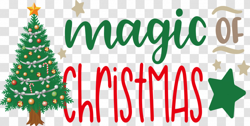 Magic Of Christmas Magic Christmas Christmas Transparent PNG