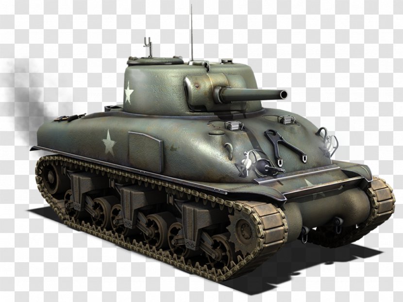 Heroes & Generals Churchill Tank World Of Tanks M4 Sherman - Motor Vehicle - The Upper And Lower Sides Wind Transparent PNG