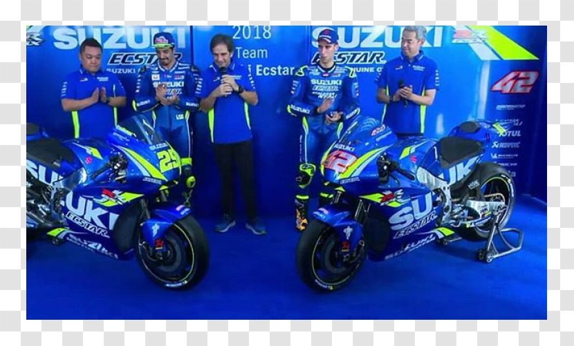 Team Suzuki Ecstar GSX-RR 2018 MotoGP Season Racing Manufacturer - Motogp - Simona Halep Transparent PNG