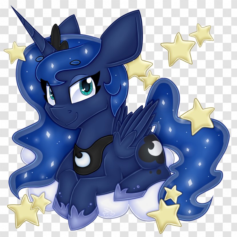 Princess Luna Celestia Cadance DeviantArt Horse - Cobalt Blue - Bed Drawing Transparent PNG