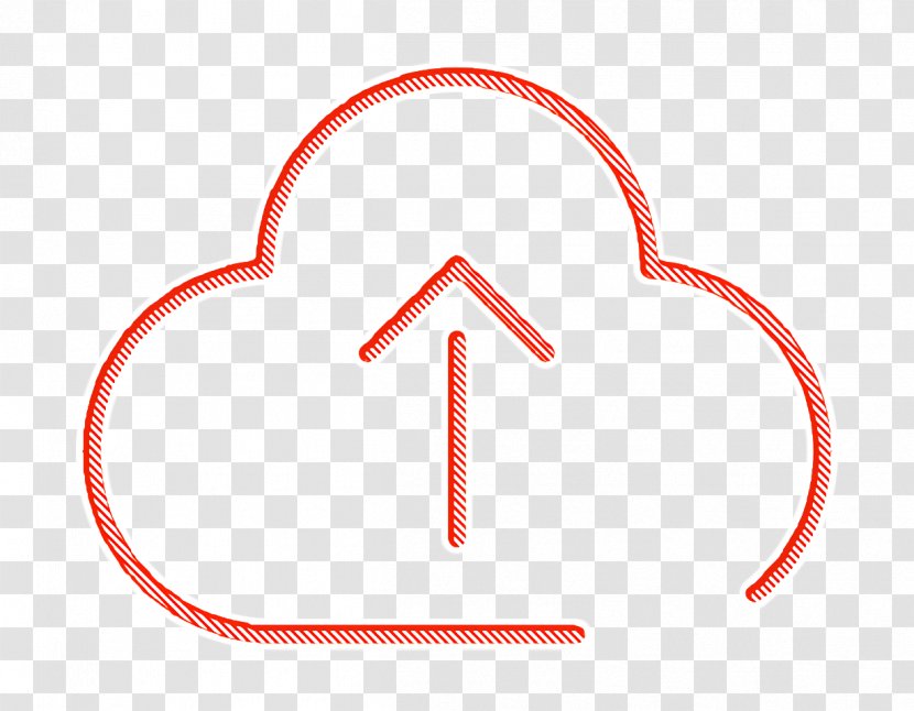 Upload To Cloud Icon Tools And Utensils Computing - Symbol Web Navigation Line Craft Transparent PNG
