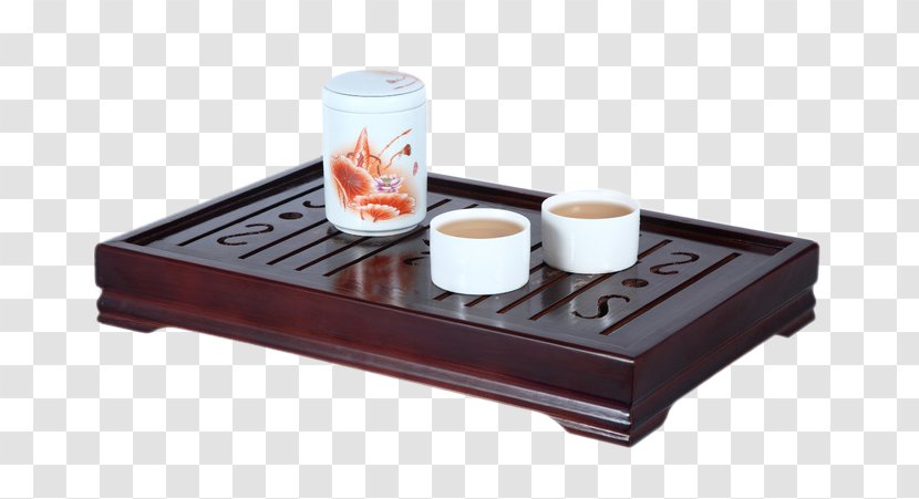 Tableware Tray - Tea Set Transparent PNG