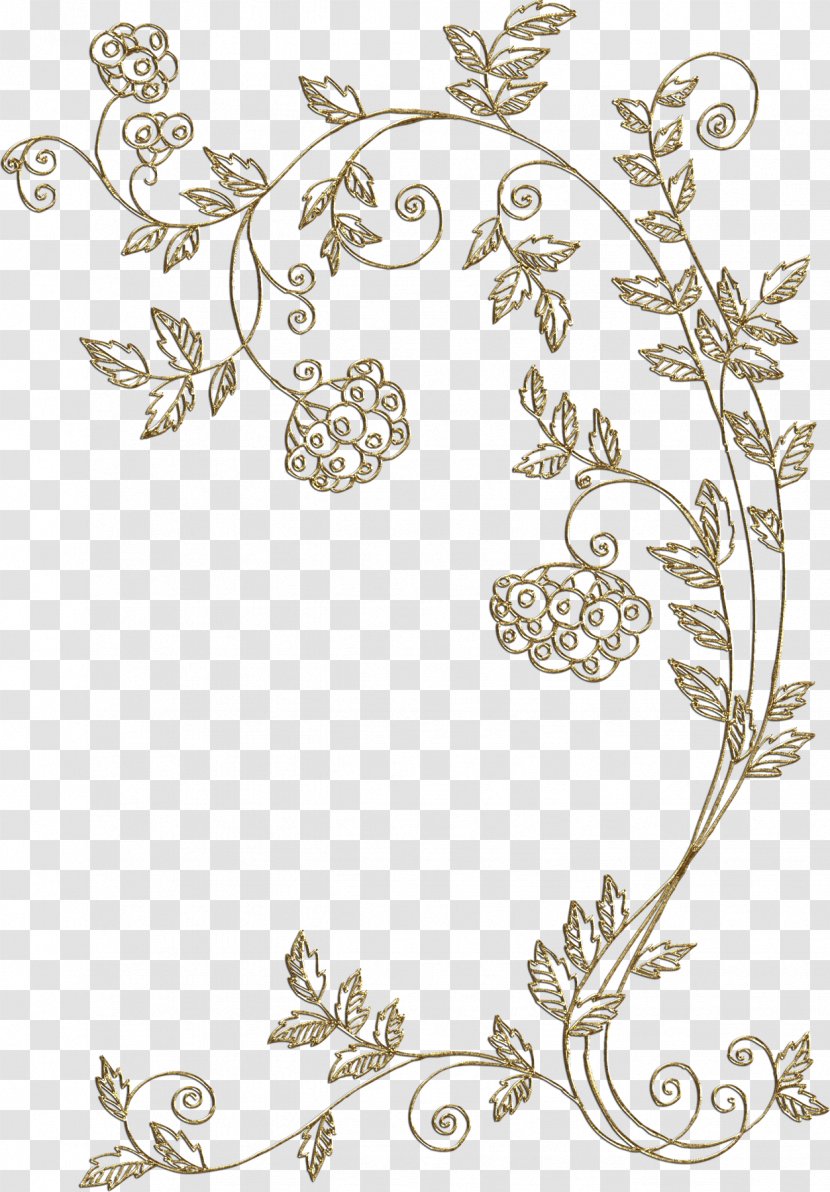 Wedding Vintage - Twig - Leaf Transparent PNG