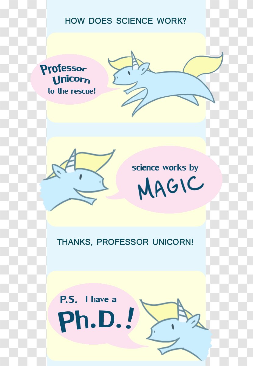 Marine Mammal Science Unicorn Doctor Of Philosophy - Tree Transparent PNG