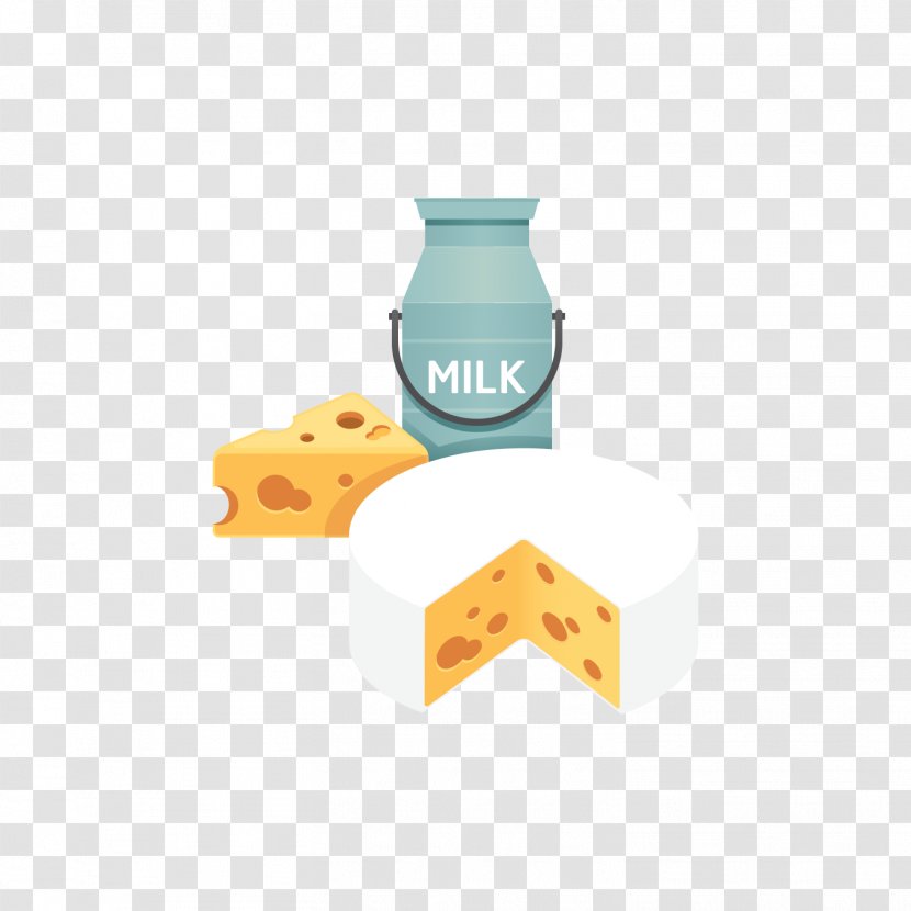 Milkshake Cheese - Milk And Transparent PNG