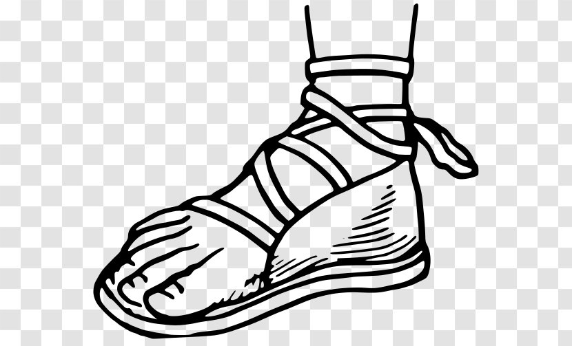 Sandal Drawing Sneakers Clip Art Transparent PNG