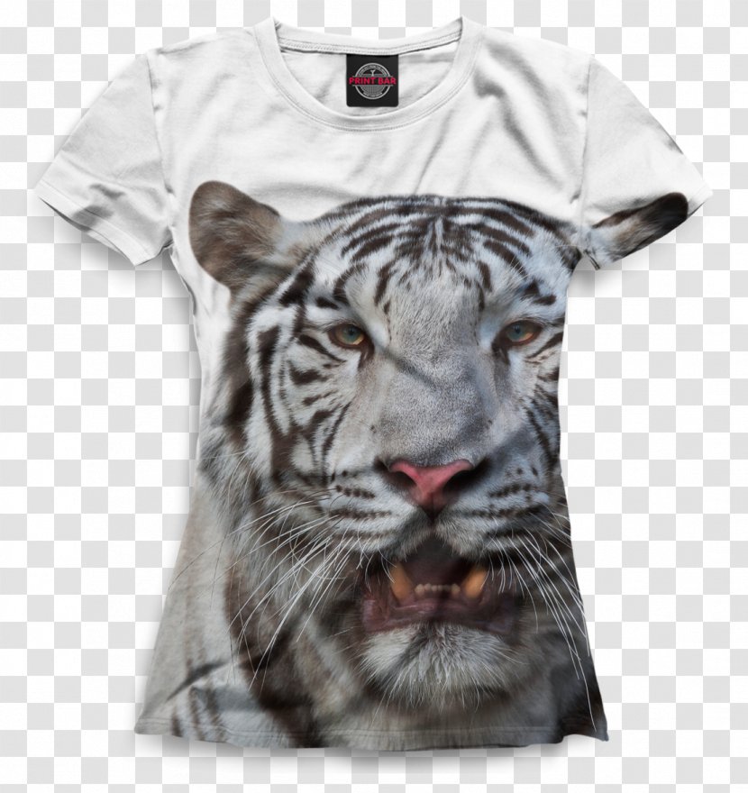T-shirt Hoodie Clothing Shop Sleeveless Shirt - Big Cats Transparent PNG