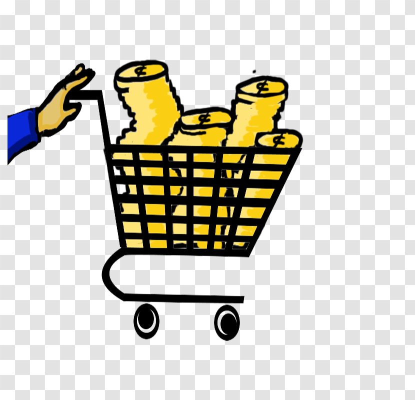 Grocery Store Food Garage Sale Gold Product Shopping - Vehicle - Groceries Transparent PNG