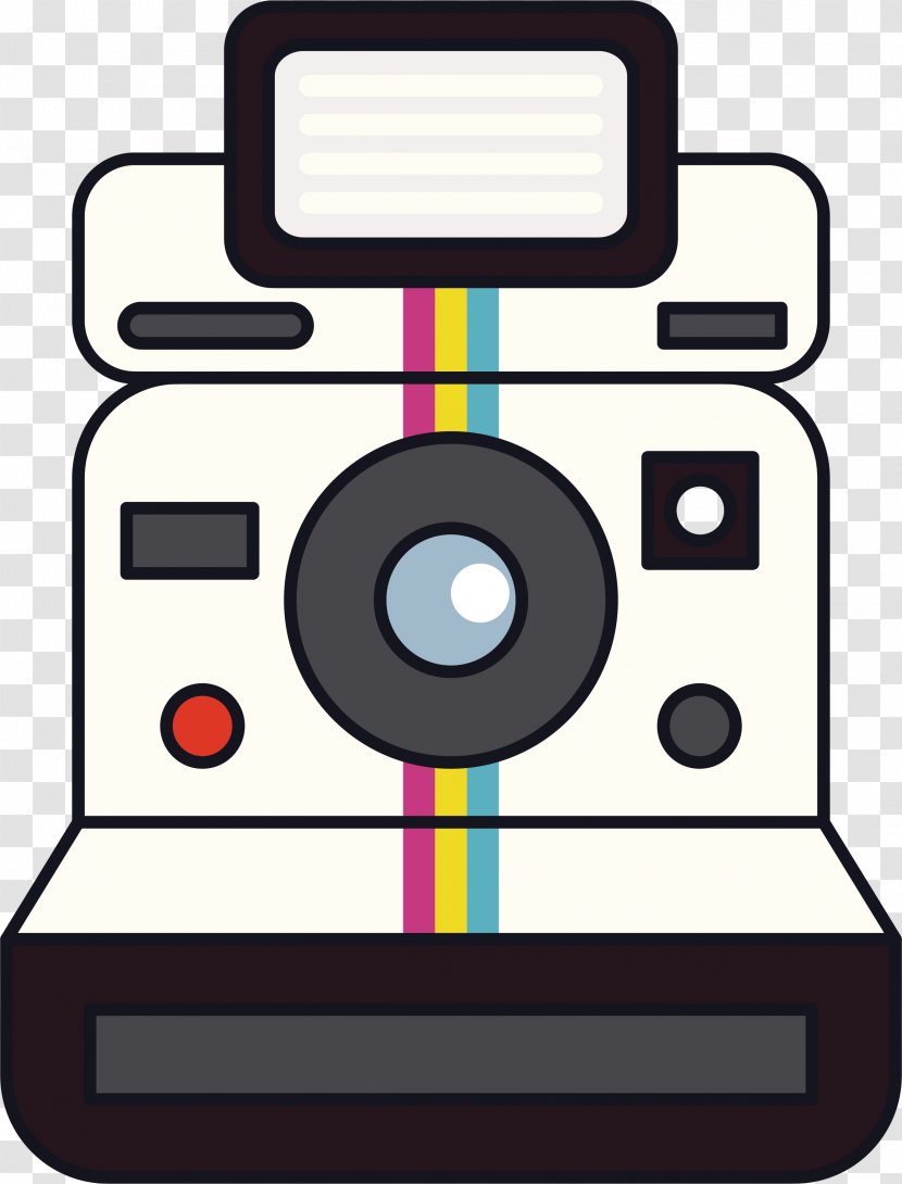 Instant Camera Polaroid Corporation Clip Art - Selfie - White Transparent PNG