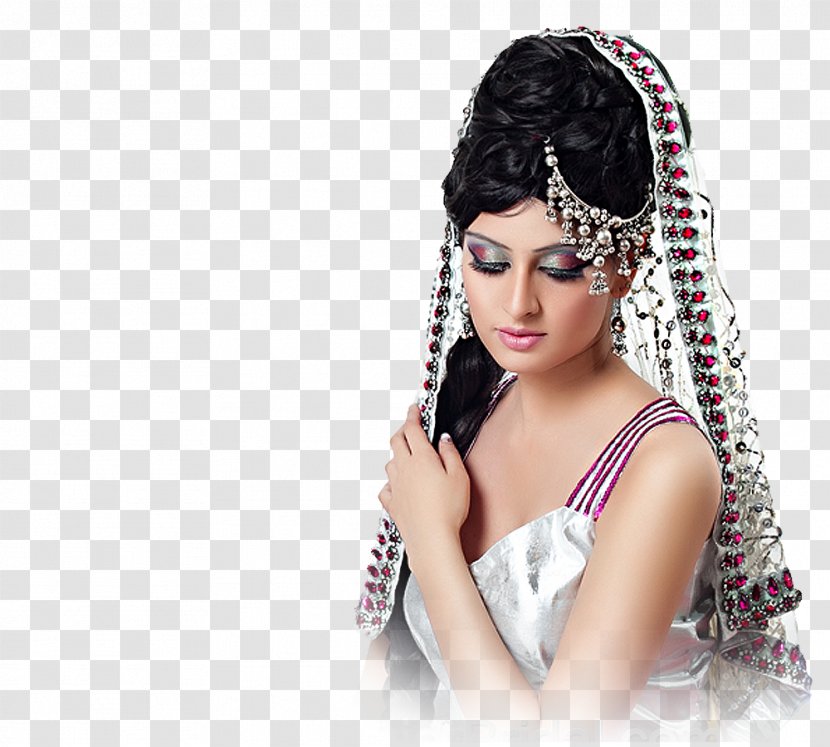 Cosmetics Beauty Parlour Hairstyle Make-up Artist - Headgear - Bride Transparent PNG