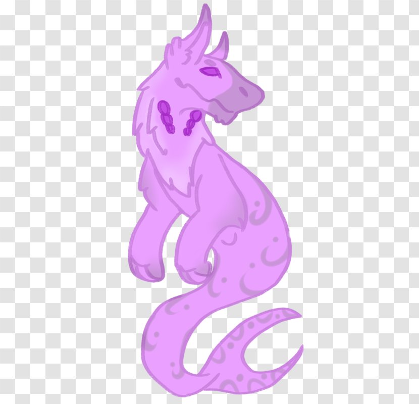 Seahorse Carnivora Clip Art - Lilac Transparent PNG