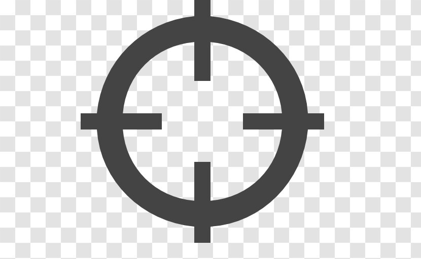 Shooting Target Reticle Clip Art - Cross - Darts Transparent PNG