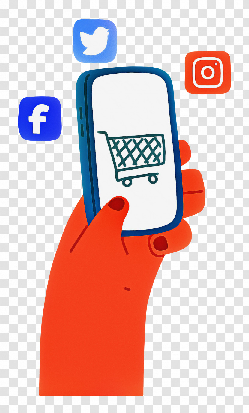 Shopping Mobile Hand Transparent PNG