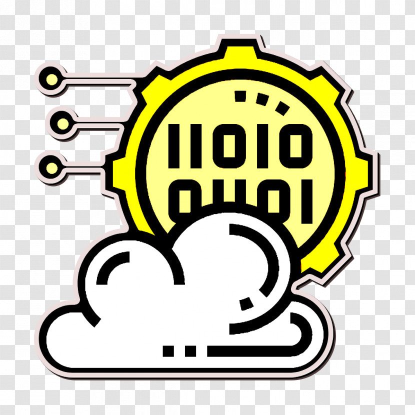 Cyber Crime Icon Cloud Processing Icon Programming Icon Transparent PNG