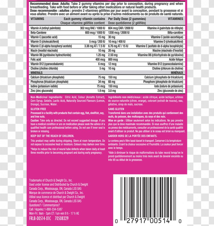 Prenatal Vitamins Care Multivitamin Gummi Candy Pregnancy Transparent PNG