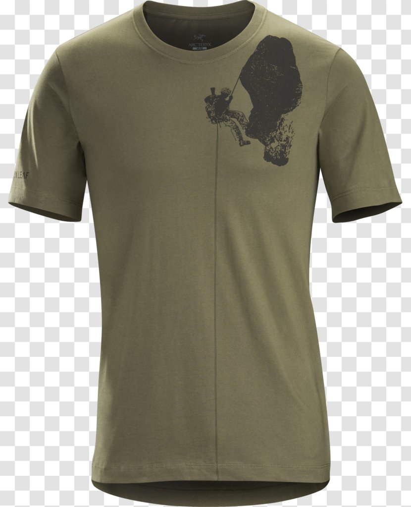 T-shirt Arc'teryx Sleeve Clothing - Shirt Transparent PNG