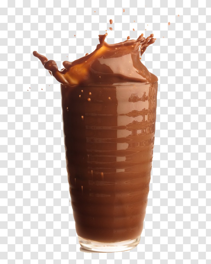 Milkshake Smoothie Chocolate Milk Hot - Cup Of Transparent PNG