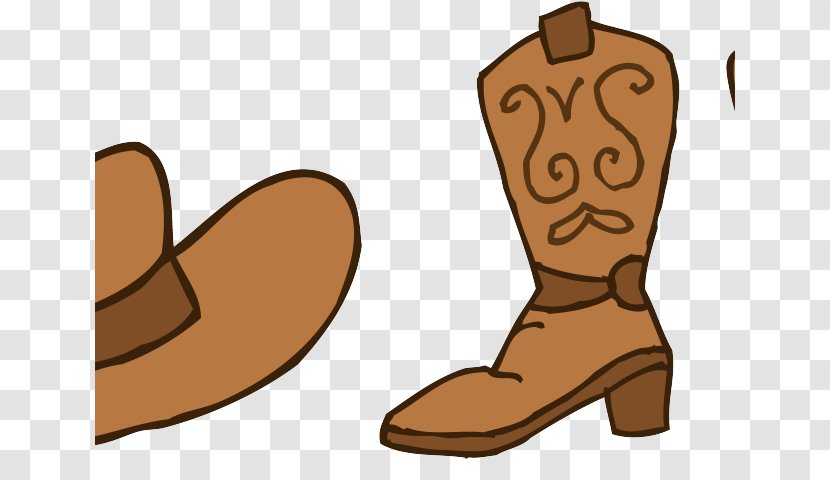 Cowboy Boot Hat 'n' Boots Portable Network Graphics - Shoe - Outdoor Games Cartoon Png Transparent PNG