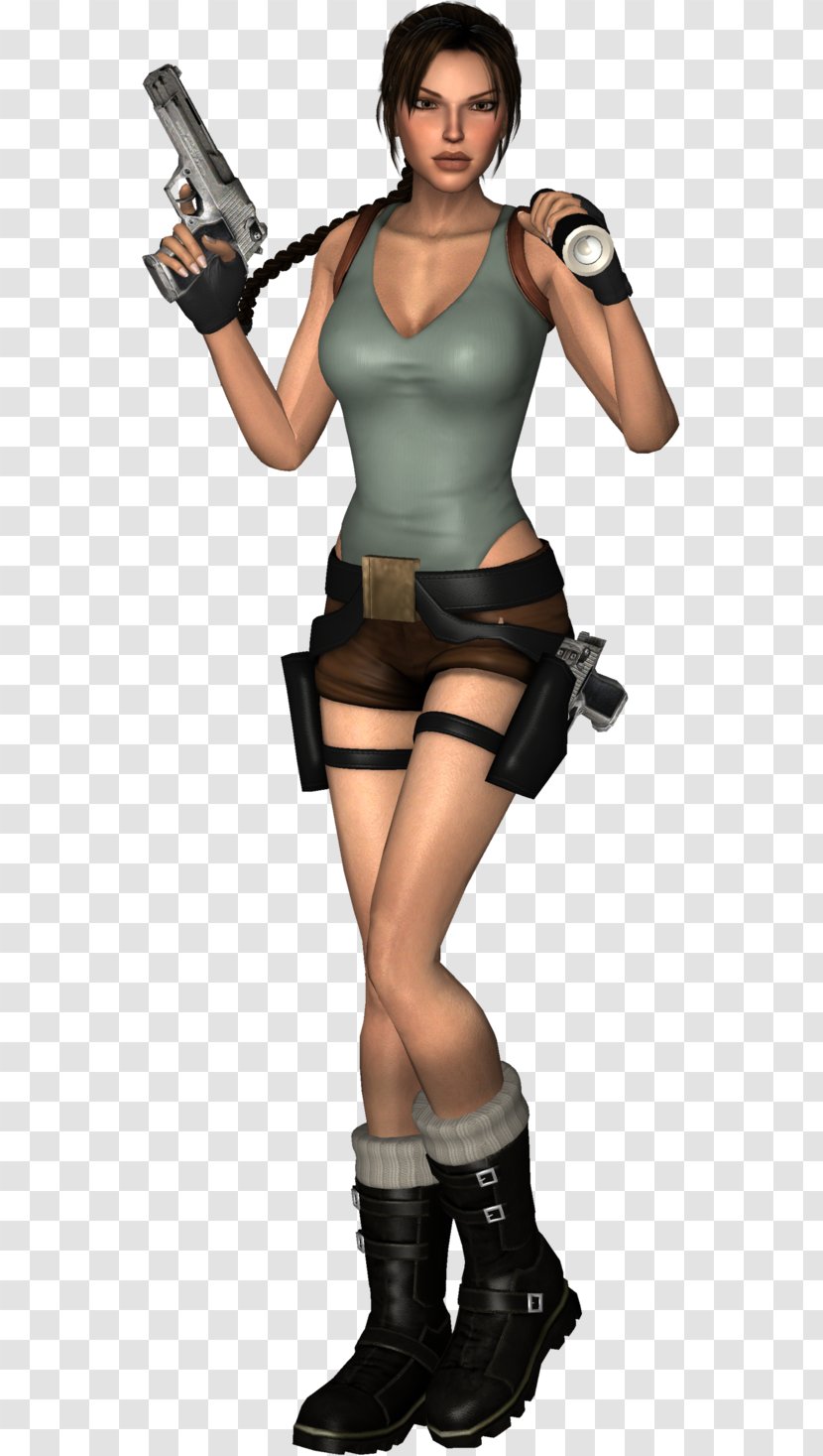 Tomb Raider: The Last Revelation Lara Croft Video Game - Watercolor Transparent PNG