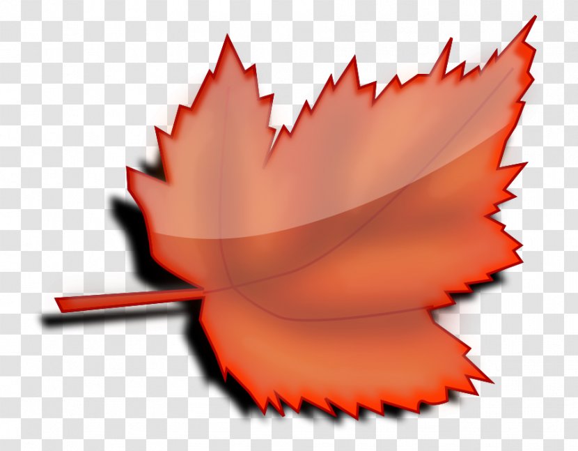 Autumn Leaf Color Clip Art - Red - Maple Clipart Transparent PNG