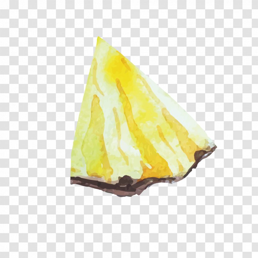 Pineapple Fruit Food - Painted Transparent PNG