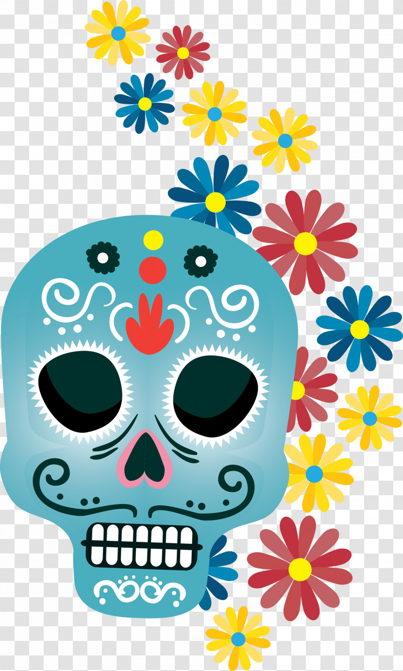 Calavera Calaveras Sugar Skull Transparent PNG