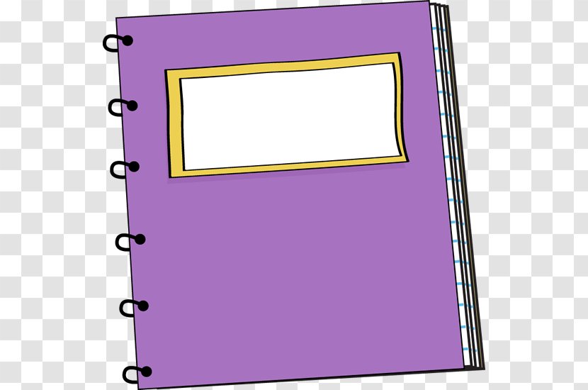 Paper Notebook Exercise Book Clip Art - Magenta - Cliparts Transparent PNG