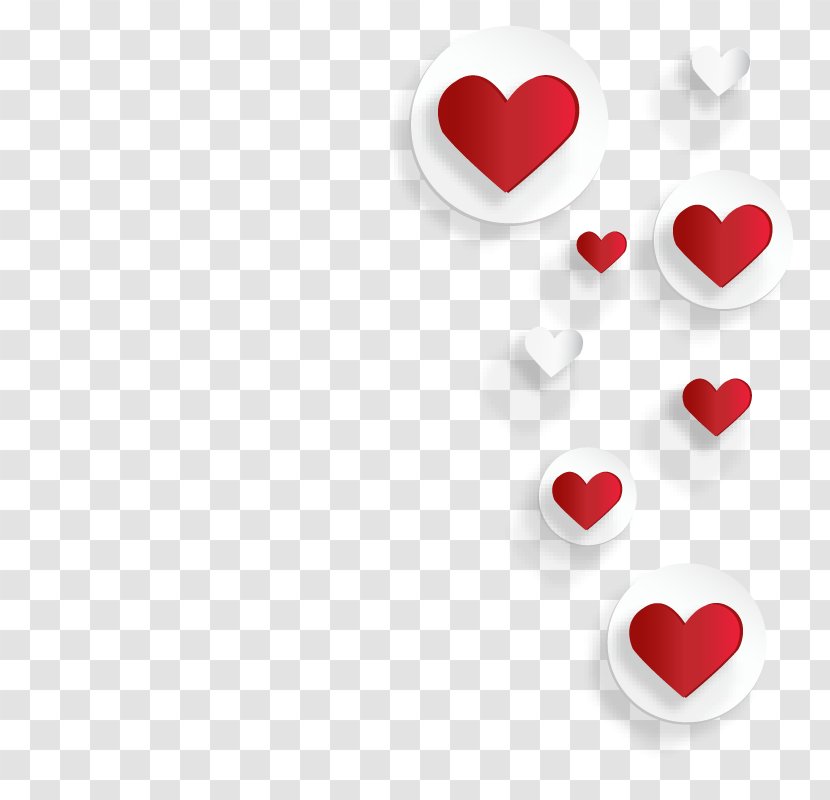 Valentine's Day Greeting & Note Cards Heart - Love - Stereo Hearts Background Vector Transparent PNG