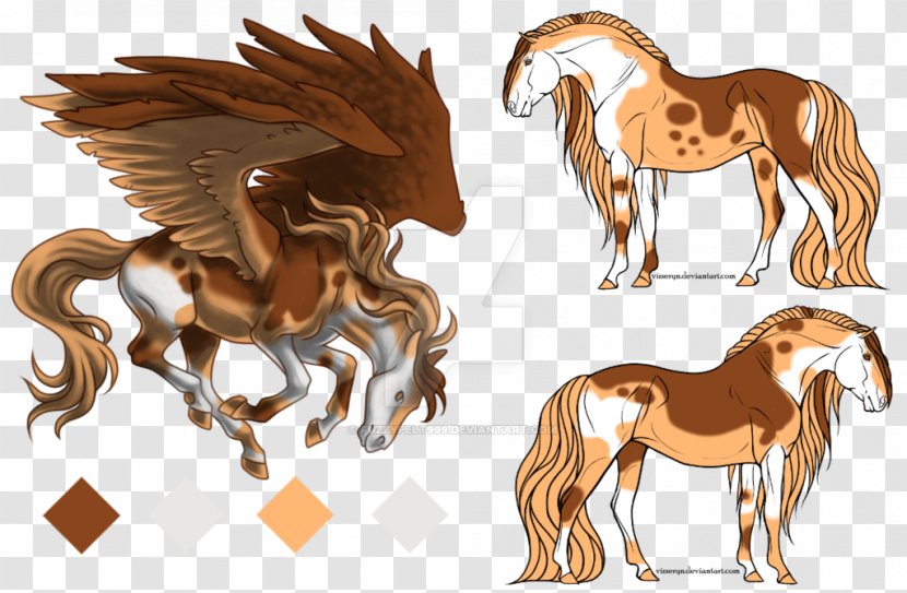Mane Mustang Stallion Pack Animal Transparent PNG