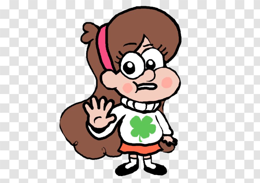 Mabel Pines Auckland Zinefest Clip Art Character Four-leaf Clover - Cheek - Animal Crossing Leaf New Transparent PNG