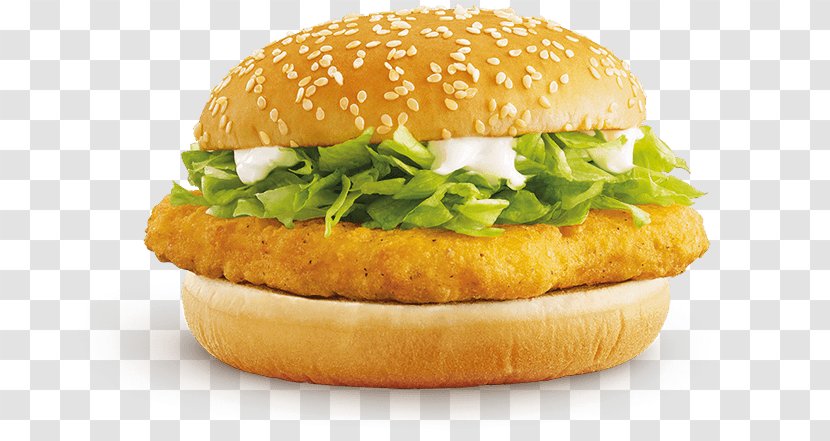 McChicken Chicken Sandwich Hamburger McDonald's McNuggets Club - Vegetarian Food - Burger Transparent PNG