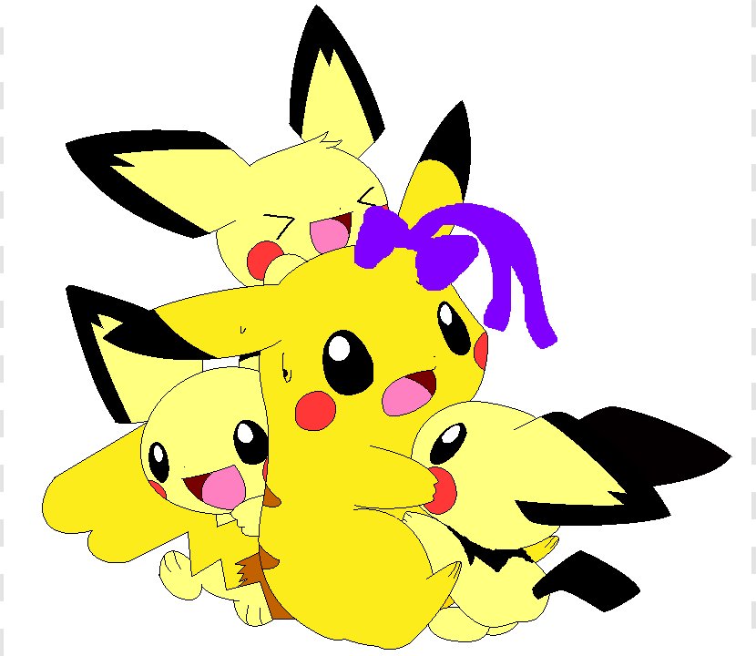 Pikachu Pokxe9mon Drawing Cuteness - Flower - Babysitting Images Transparent PNG