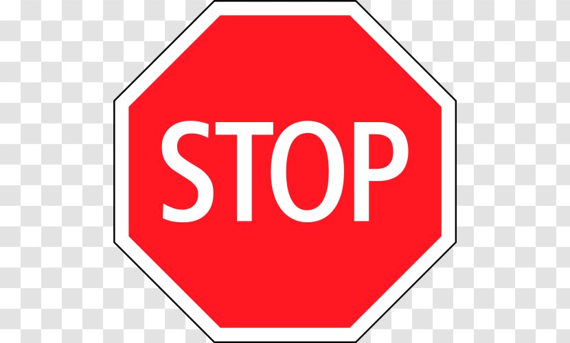 Stop Sign Traffic Symbol Information Transparent PNG
