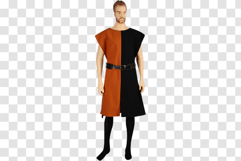 Middle Ages Squire Tunic Knight Clothing - Day Dress Transparent PNG