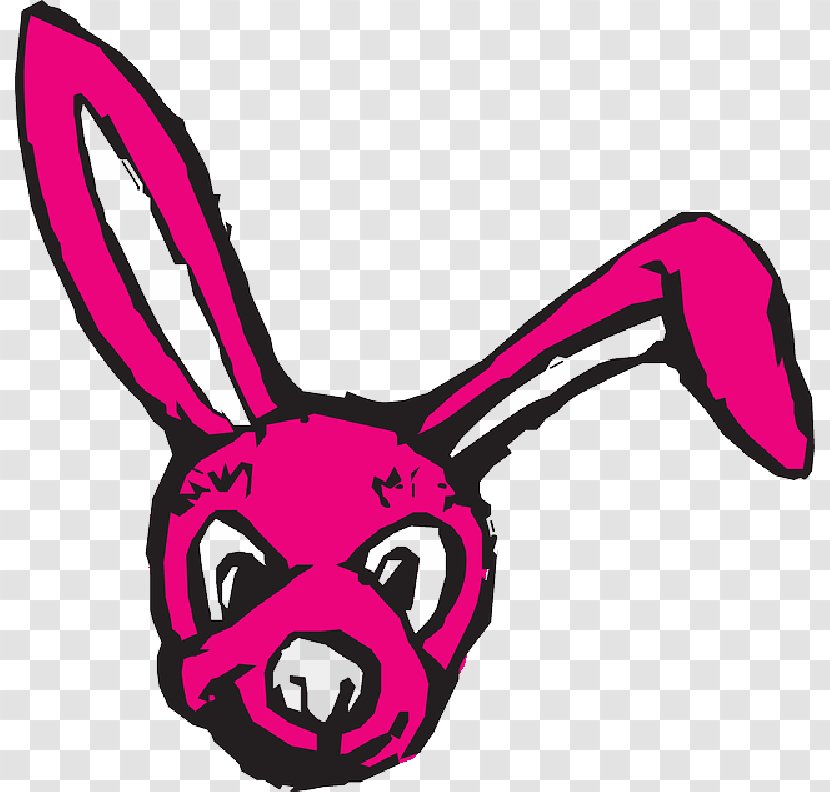 Clip Art Vector Graphics Rabbit Image - Royaltyfree - Animal Ear Transparent PNG