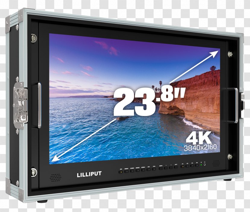 4K Resolution Serial Digital Interface Audio Computer Monitors High-definition Television - Outer Frame Transparent PNG