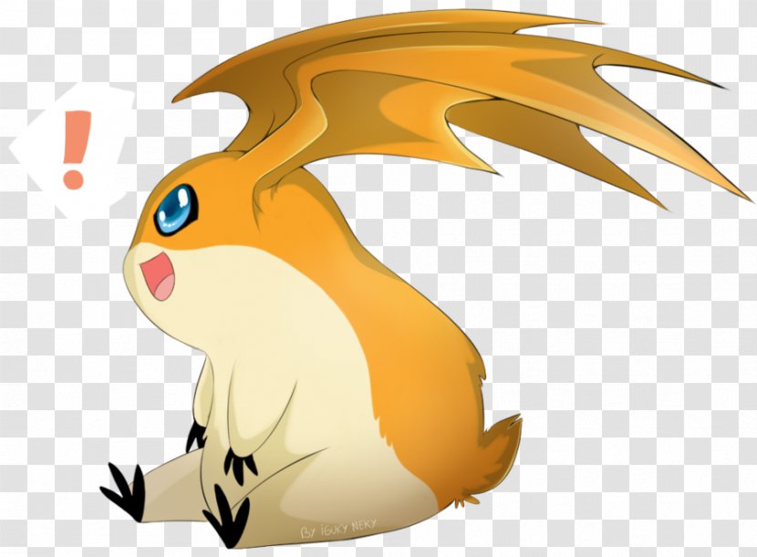 Patamon Gatomon Domestic Rabbit Hawkmon Digivolution - Digimon Transparent PNG