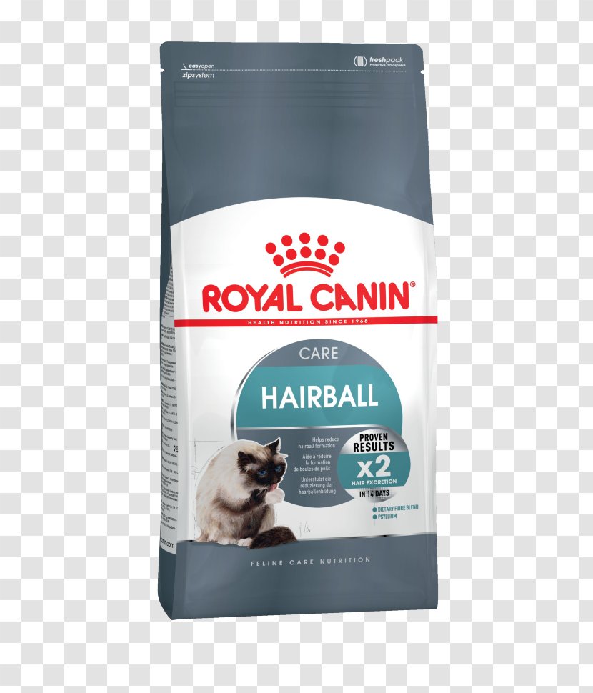 Cat Food Felidae Dog Royal Canin Indoor Intense Hairball 34 Dry Transparent PNG