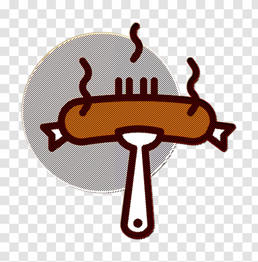 Street Food Icon Meat Icon Sausage Icon Transparent PNG